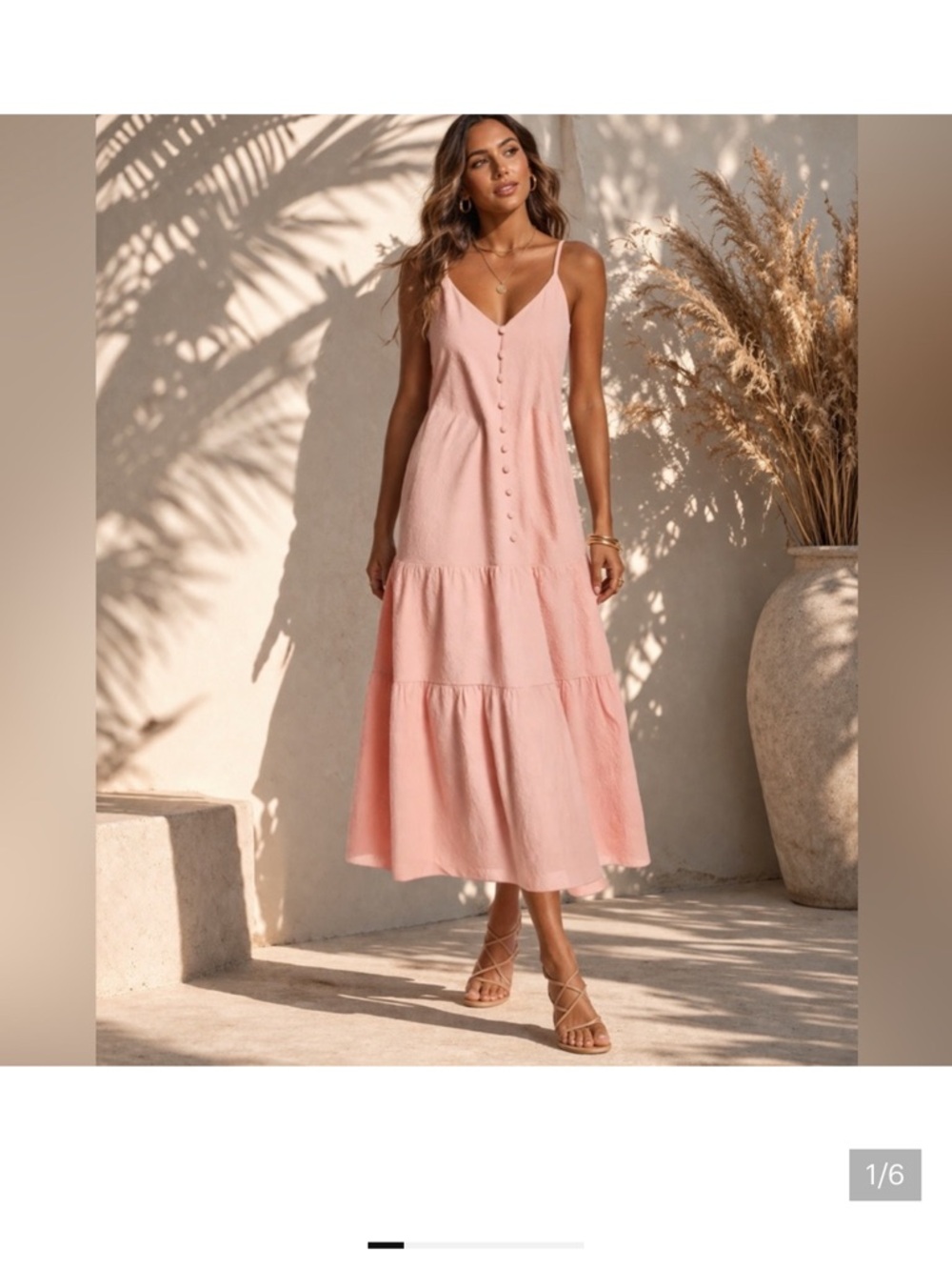 Ted Baker Luana Textured
Button Through Cami Dress